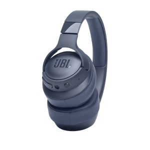JBL Tune 710BT - Blue - Wireless Over-Ear Headphones - Detailshot 1